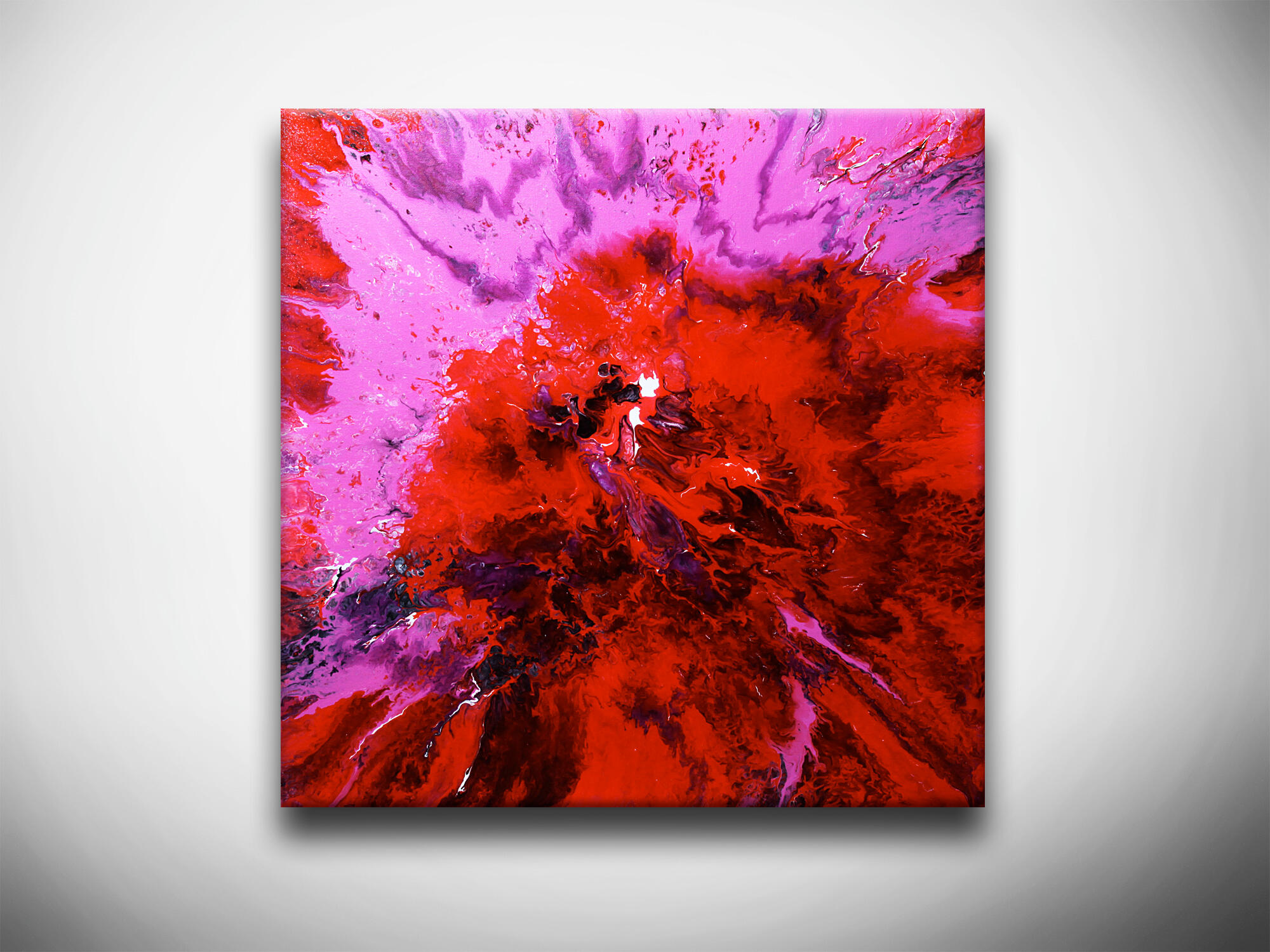 AS44, Acrylic on canvas, 24" x 24", Sold