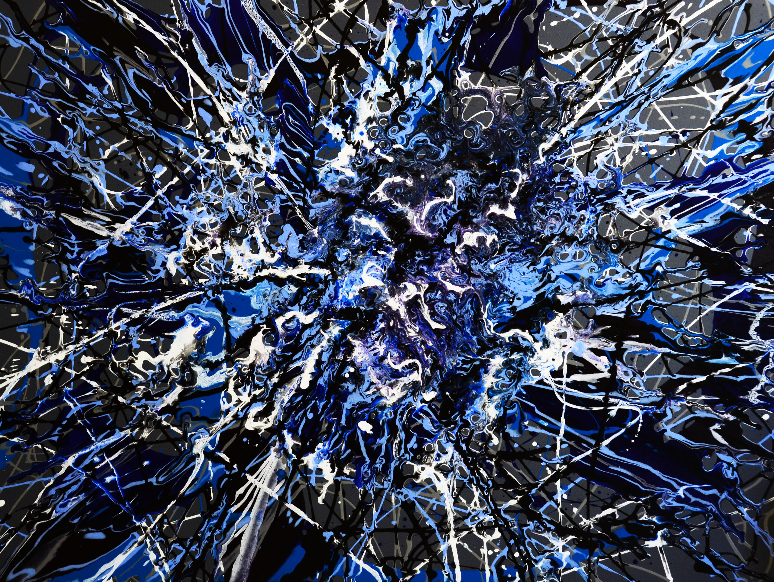 AS50, Acrylic on canvas, 36" x 48" x 1.5", Sold