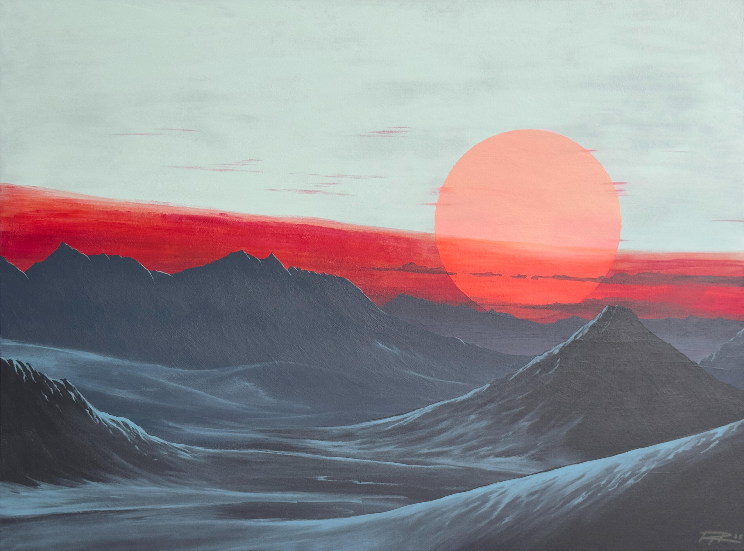 'Kepler-442b ', 30" x 40"