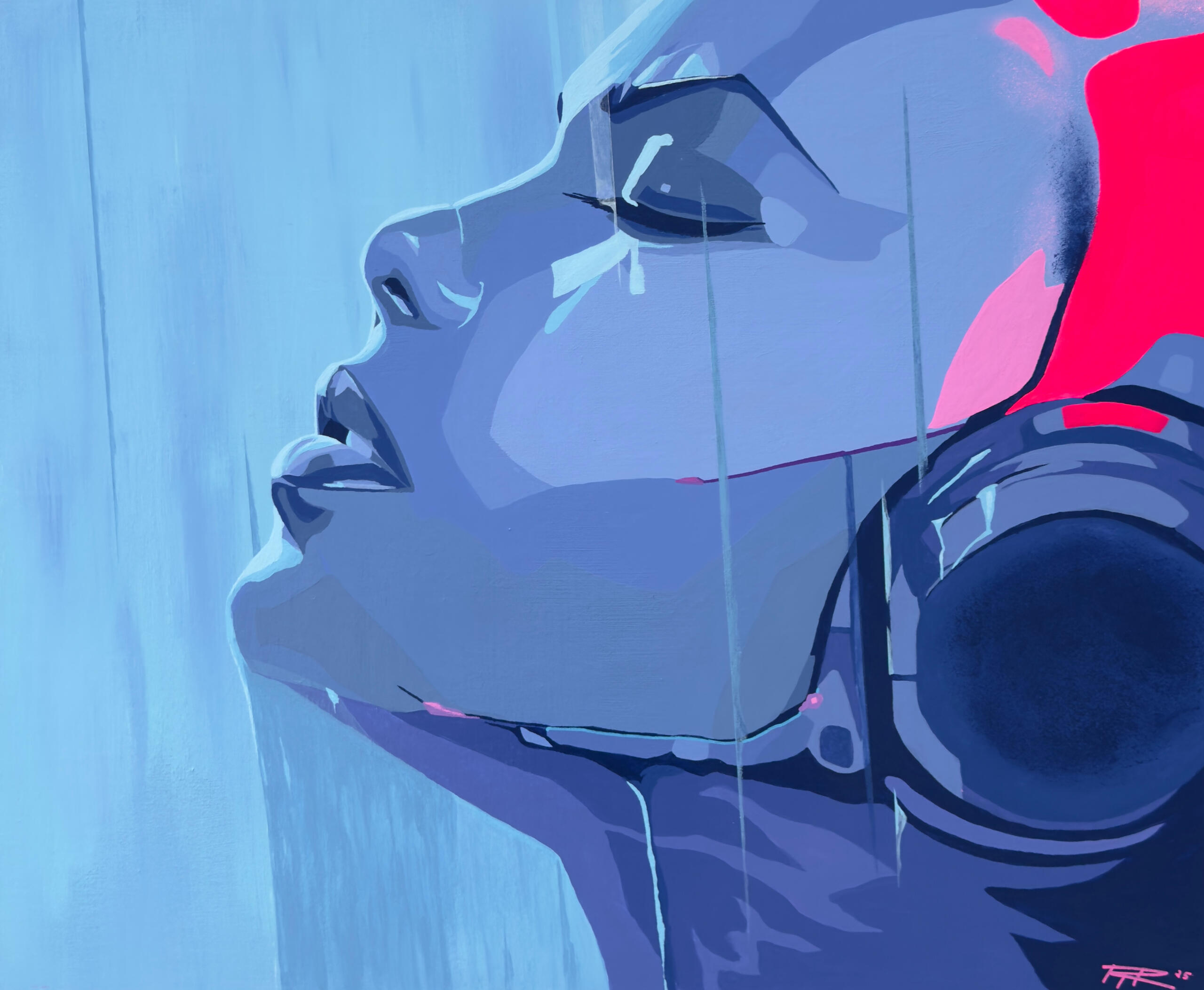 'Tears in Rain', 20" x 24"